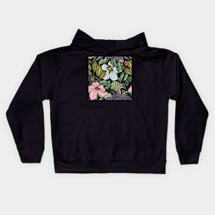 VINTAGE FLORAL Kids Hoodie